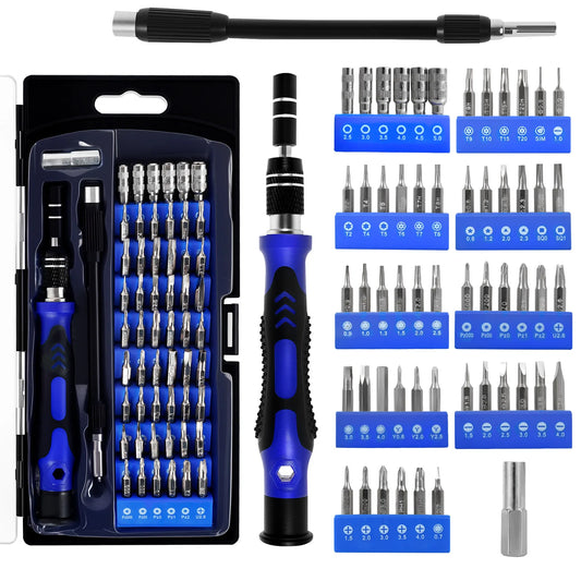 58 in 1 Precision Screwdriver Kit Small Screwdriver with Extension Rod Repair Tool Kit for Smartphone, PC, Watch,Toys