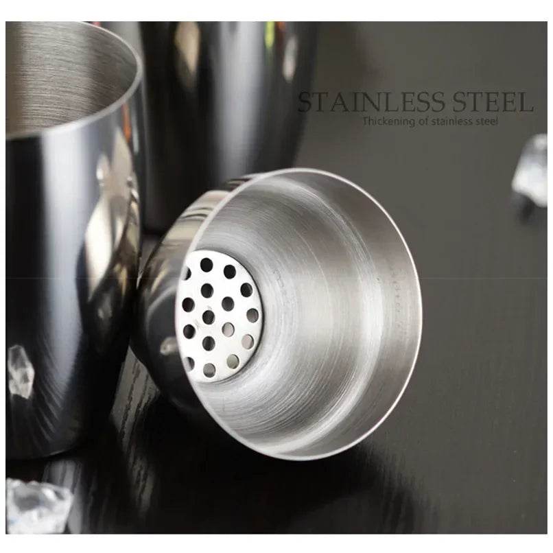 UPORS Stainless Steel Cocktail Shaker Mixer Wine Martini Boston Shaker For Bartender Drink Party Bar Tools 550ML/750ML - P12 Hub Europe