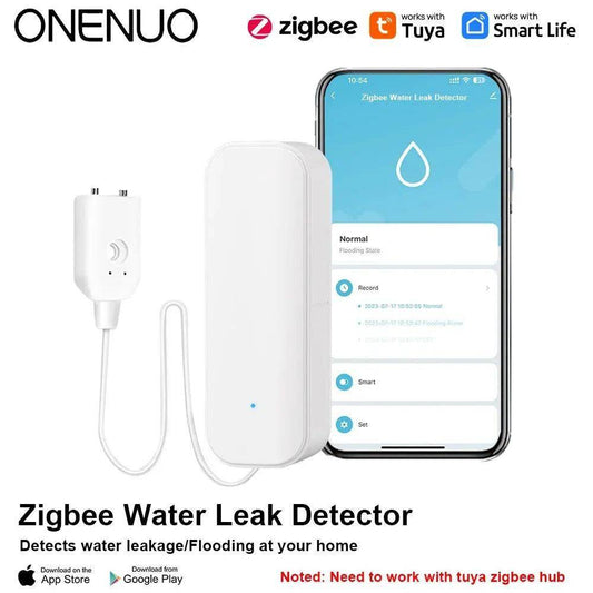 Water Level Sensor WiFi/Zigbee | Leak & Flood Alarm - P12 Hub Europe
