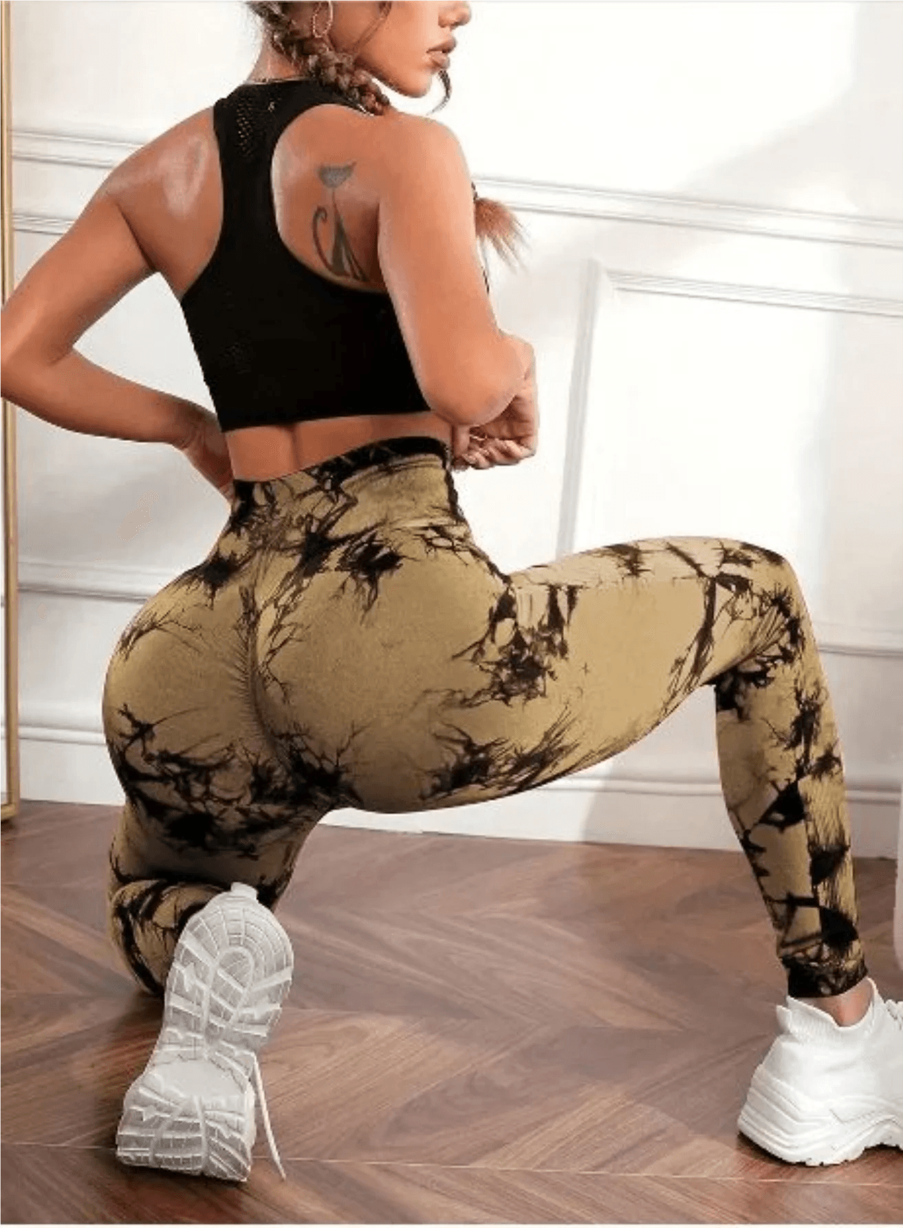 Women's Tie-Dye Butt-Lift Leggings - P12 Hub Europe