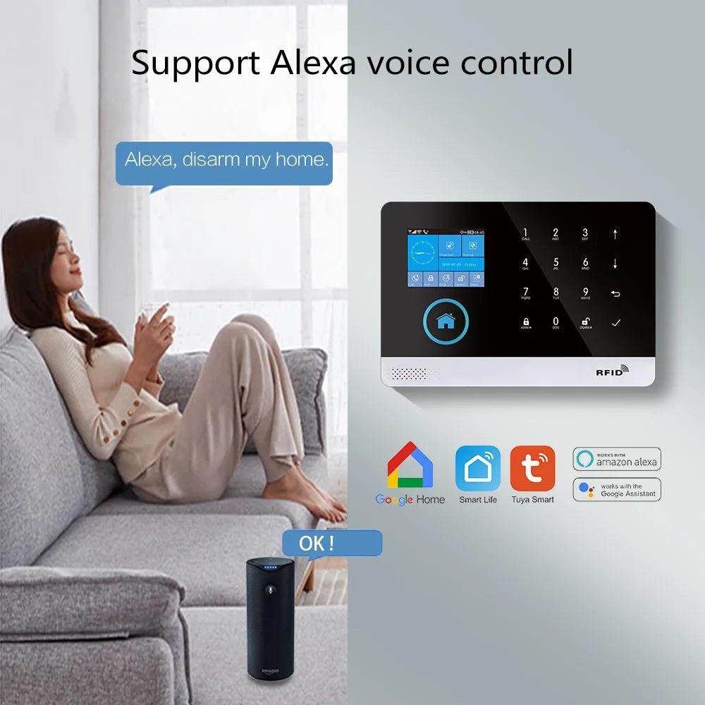 Alarm Smart Tuya WiFi 4G Home - P12 Hub Europe