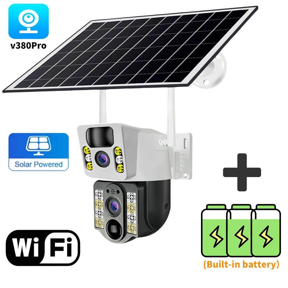 Outdoor Camera 4G Solar PTZ Dual Lens 8MP, Color Night - P12 Hub Europe