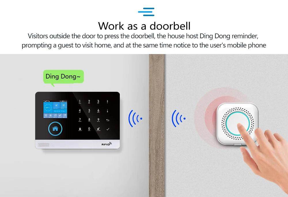 Alarm Smart Tuya WiFi 4G Home - P12 Hub Europe