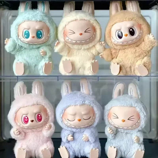 High Quality Replica V2 Sitting Party Labubu Ornament Home Decoration Crafts Christmas Gift Labubu Monster Keyring Kids Toys - P12 Hub Europe