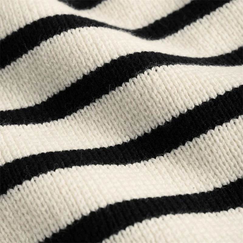 Tossy Zebra Knit Shorts Set - P12 Hub Europe