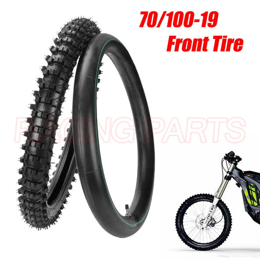 Motorcycle 19" 70/100-19 Rear Tire Tube Pit Bike 125/150cc for Apollo TTR125 KX100 CR80 YZ85 Dirt Pit Bike