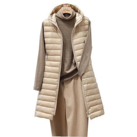 Light Hooded Long Vest - P12 Hub Europe