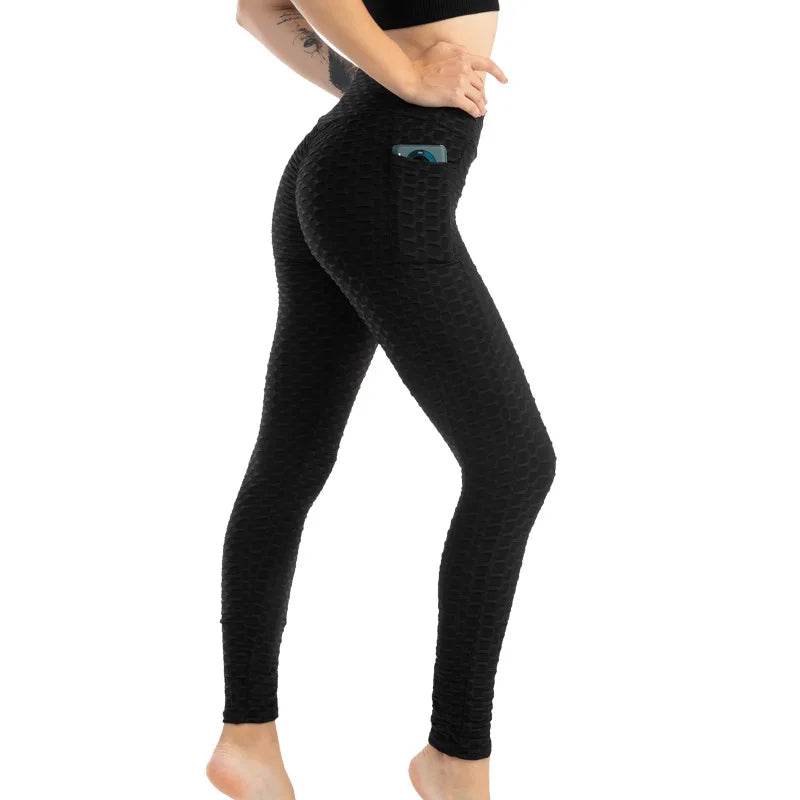 Women's Pocketed Bubble Leggings - P12 Hub Europe