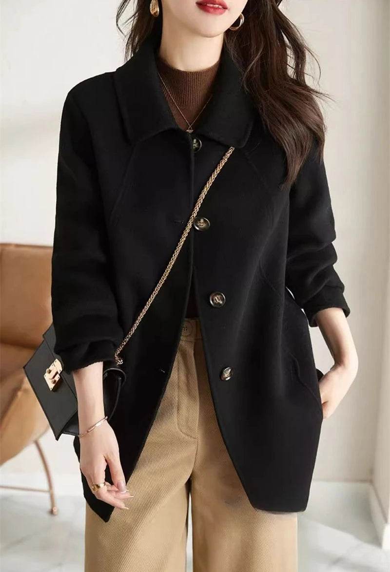 Long Casual Wool Coat - P12 Hub Europe