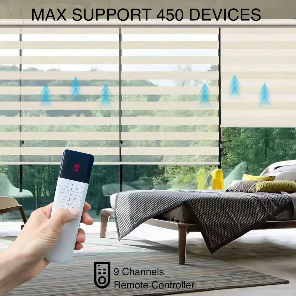 LifeLibero Tuya WiFi ZigBee Battery Smart Curtains Roller Blinds Shade Tube Motor For37 38mm Remote Control Support Alexa Google