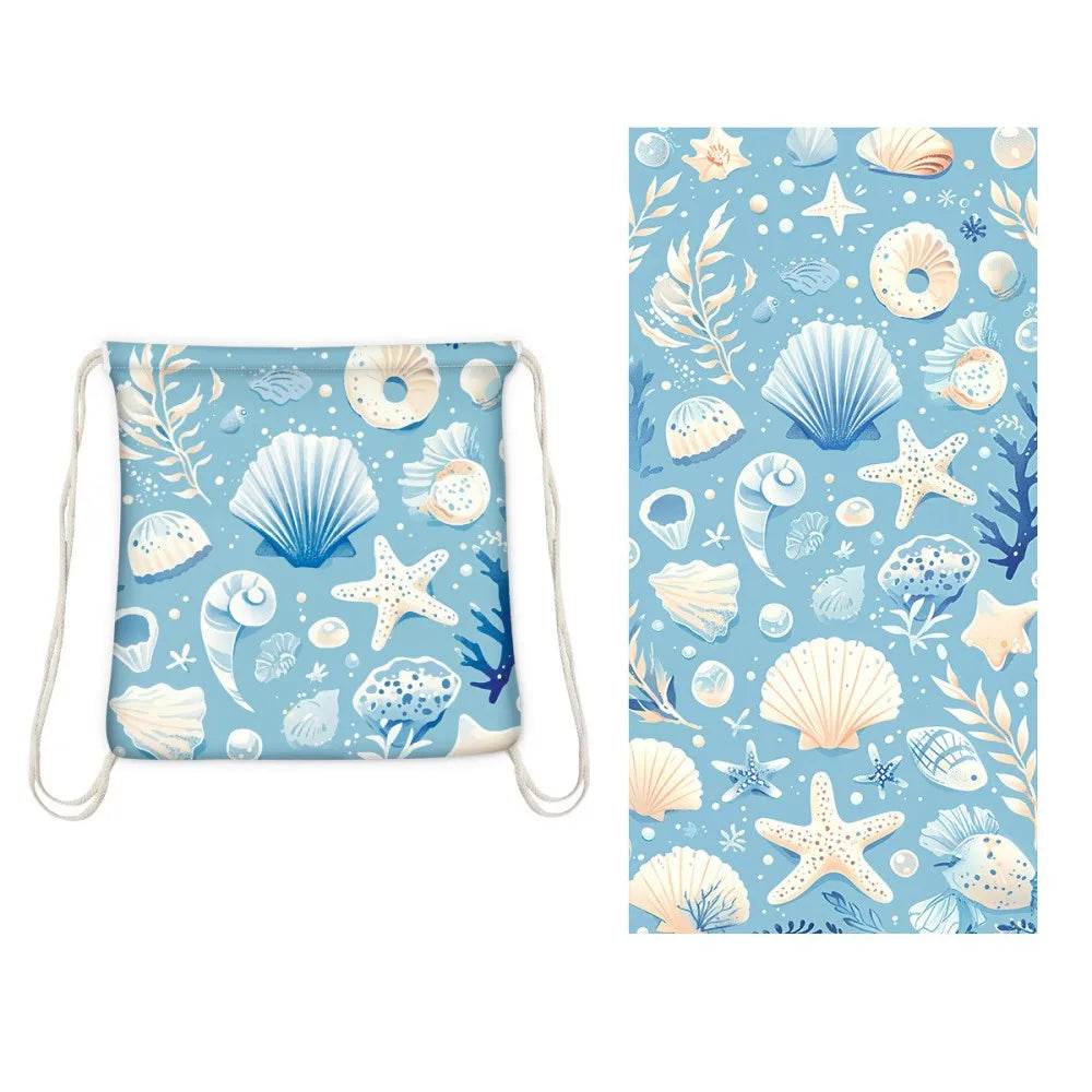 Quick Dry Towel Beach Bag Portable Bath Towels Travel Print Sports Surf for The Mat Designer Sand Free Large Bundle Large Adults - P12 Hub Europe