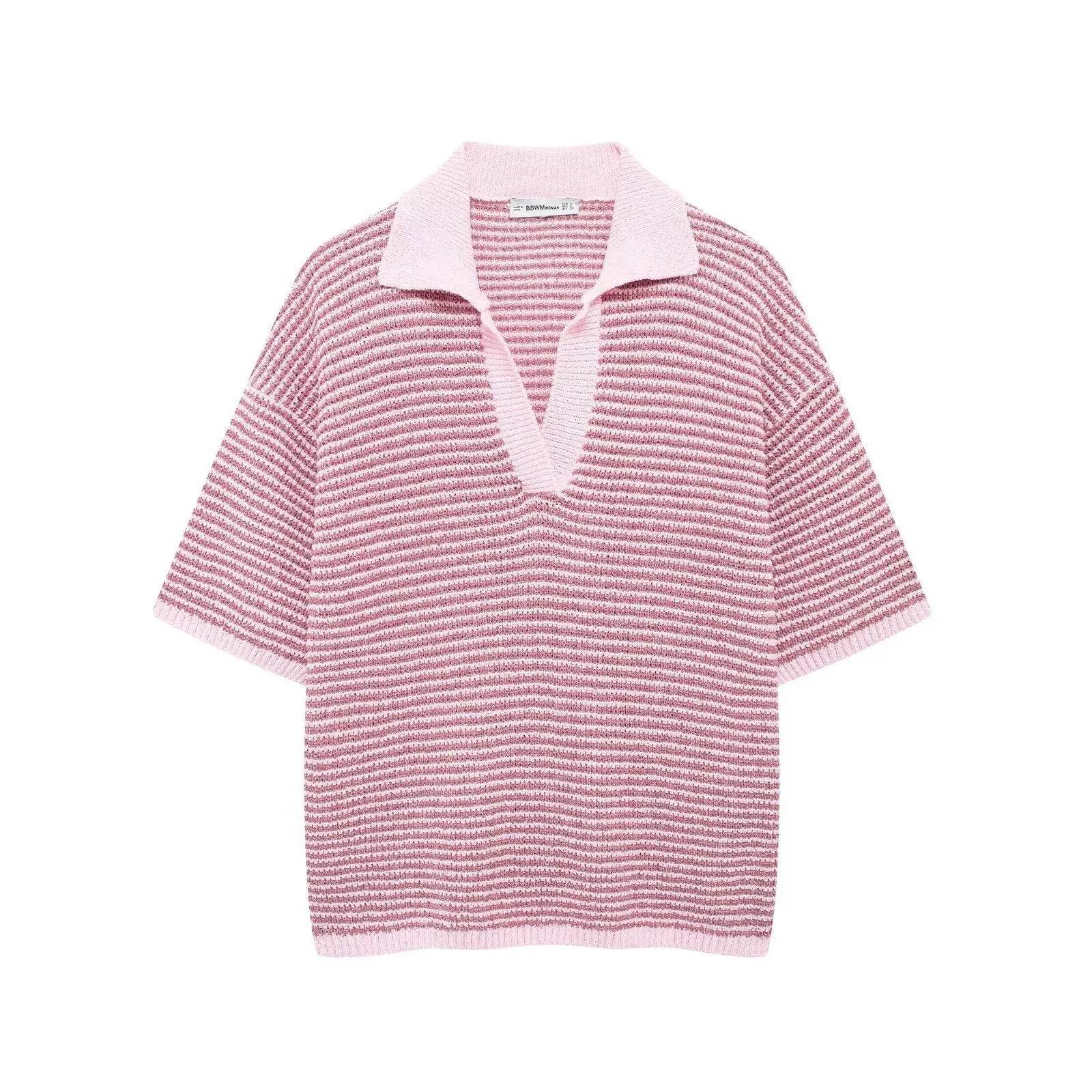Summer Retro Knitted Shorts Set - P12 Hub Europe