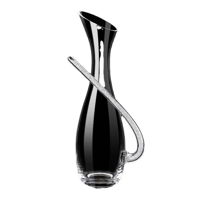 High-grade crystal glass red wine decanter household dispenserEuropean red wine jug wine personality jug set - P12 Hub Europe
