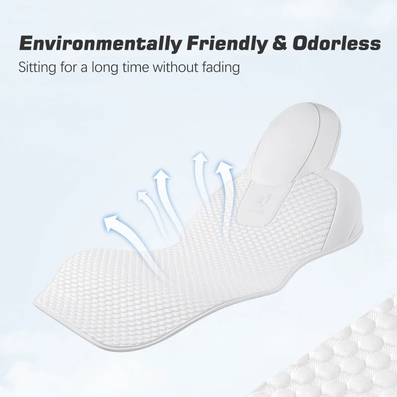 For Tesla Model 3 /Y Car Seat Cover For 2020-2025 Tesla Model 3/Y 5-Seat Ice Silk Seat Cushion Summer Breathable Car Accessories