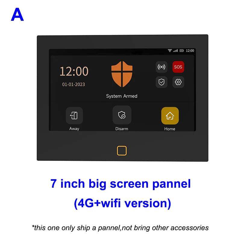 Alarm 7 Inch 4G WiFi Tuya - P12 Hub Europe