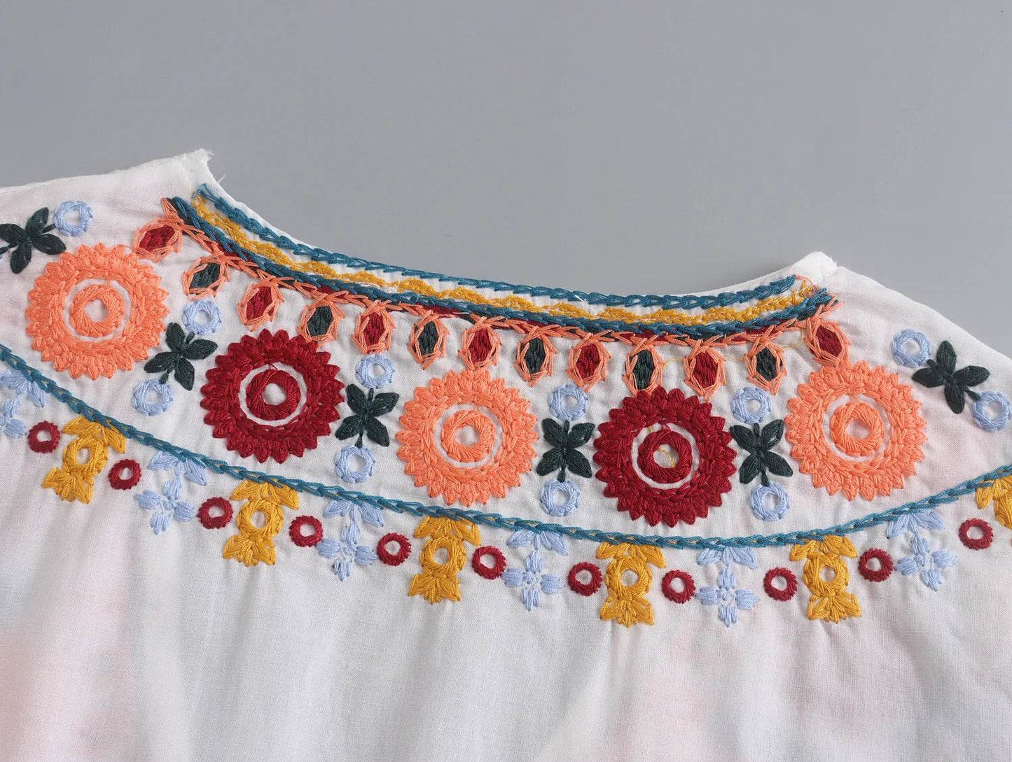 Ethnic Embroidered Top Skirt Set - P12 Hub Europe