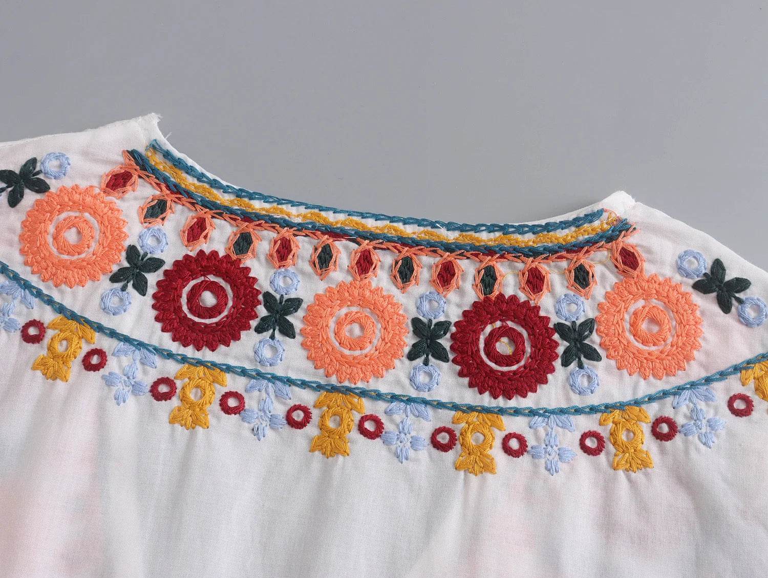 Ethnic Embroidered Top Skirt Set - P12 Hub Europe
