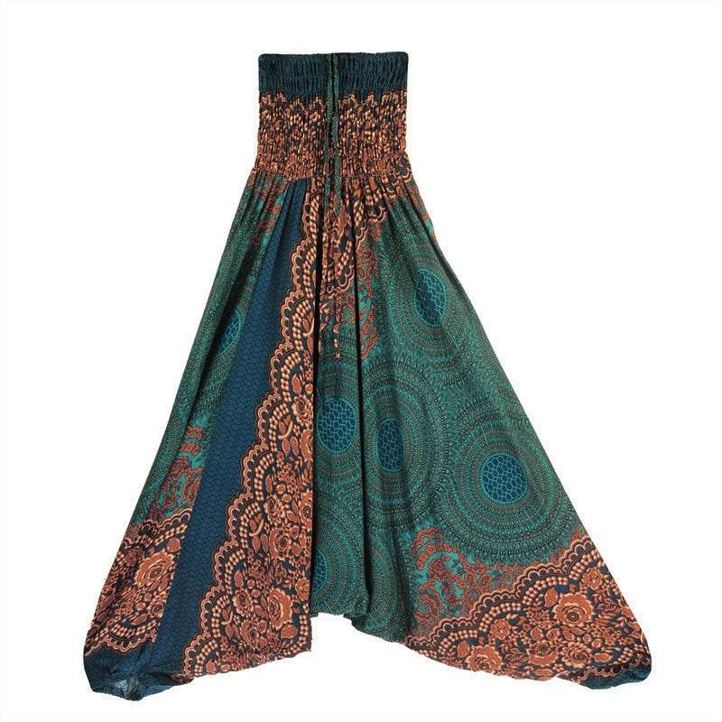 Women's Boho Harem Rayon Pants - P12 Hub Europe