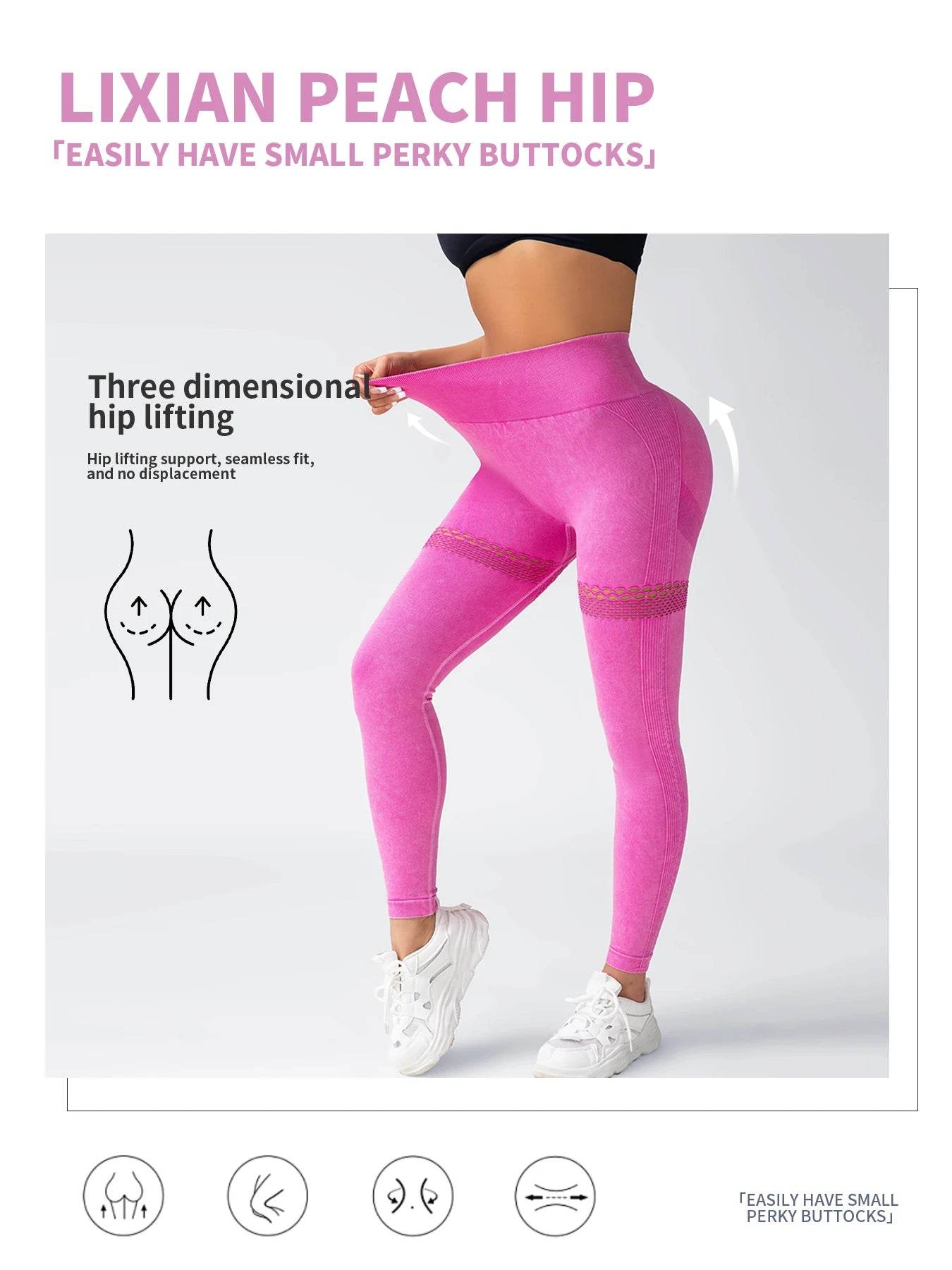 Women's Mesh Butt Lifting Leggings - P12 Hub Europe