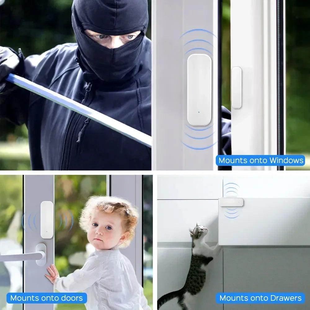 Sensor Door Tuya Zigbee Smart - P12 Hub Europe