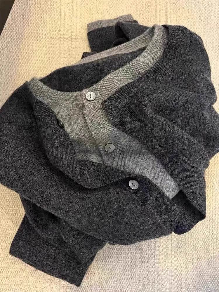 Cashmere Knit Cardigan - P12 Hub Europe