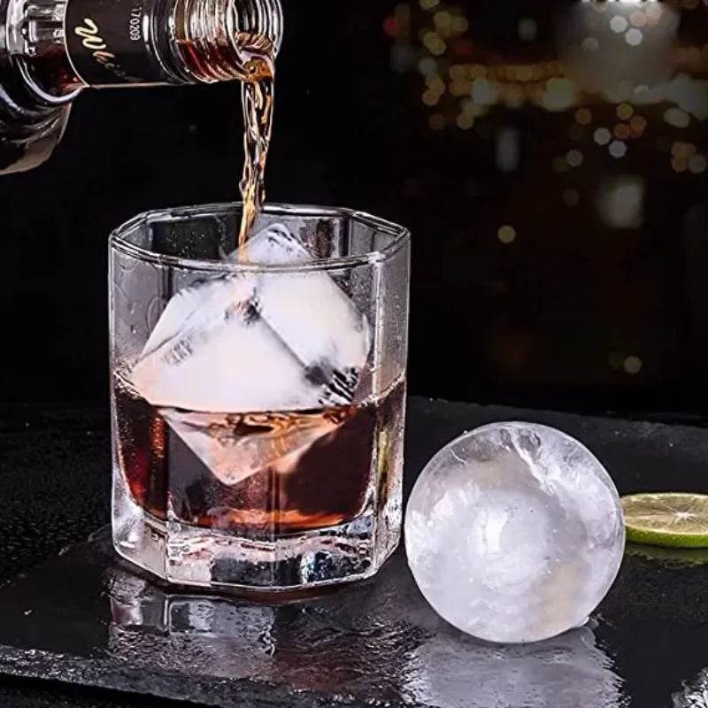 4/6/8/15Grids Silicone Ice Cube Molds Spherical Ice Cube Molds Ice Cream Ice Cube Making Machine Reusable Whiskey Ice Cube Molds - P12 Hub Europe