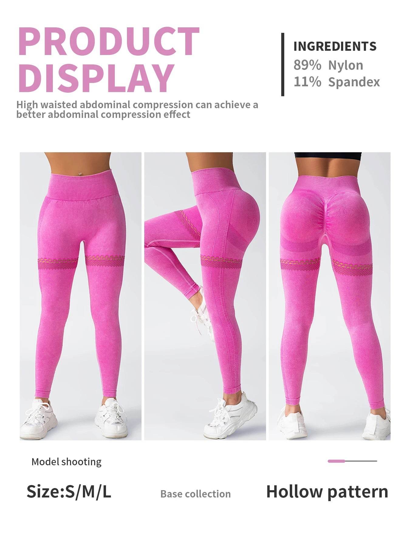Women's Mesh Butt Lifting Leggings - P12 Hub Europe