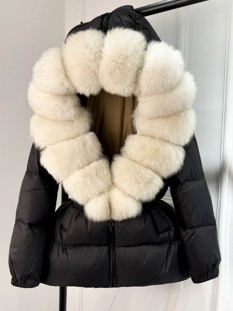 Fox Fur Down Puffer Parka - P12 Hub Europe