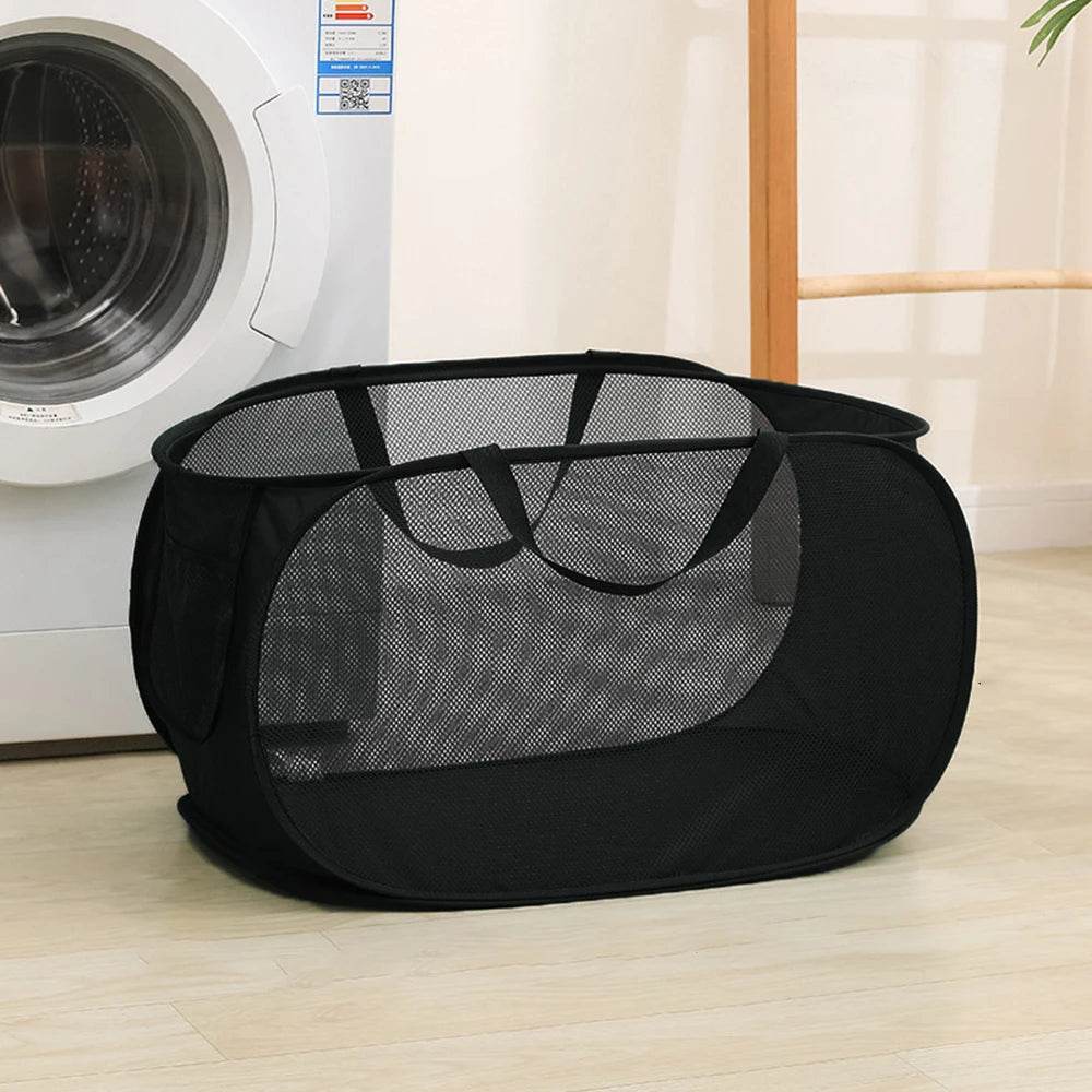 Horizontal Foldable Mesh Laundry Basket - P12 Hub Europe
