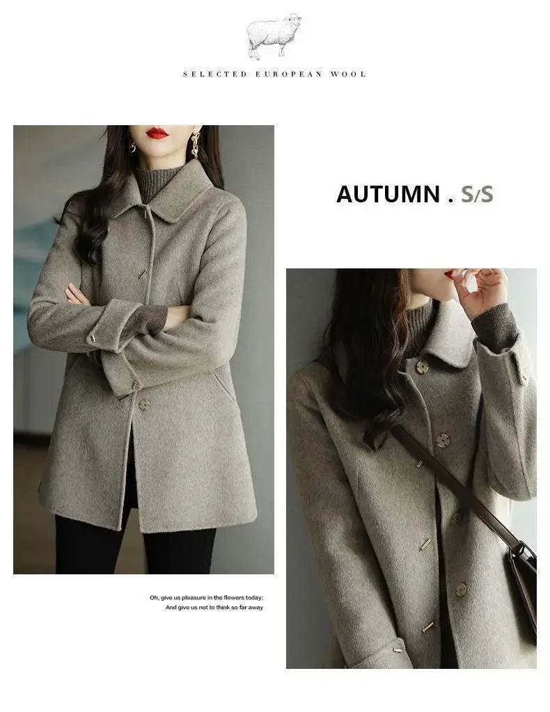 French Style Wool Coat - P12 Hub Europe