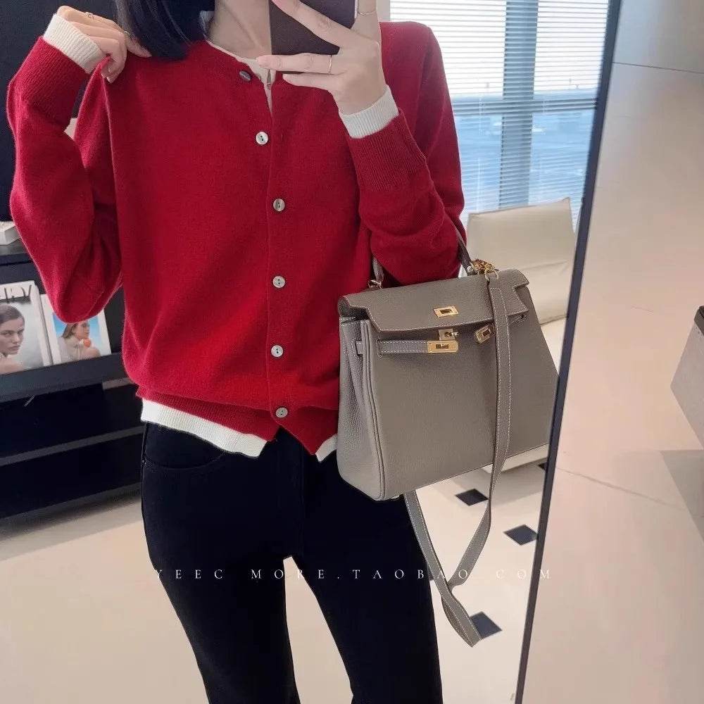 Cashmere Knit Cardigan - P12 Hub Europe