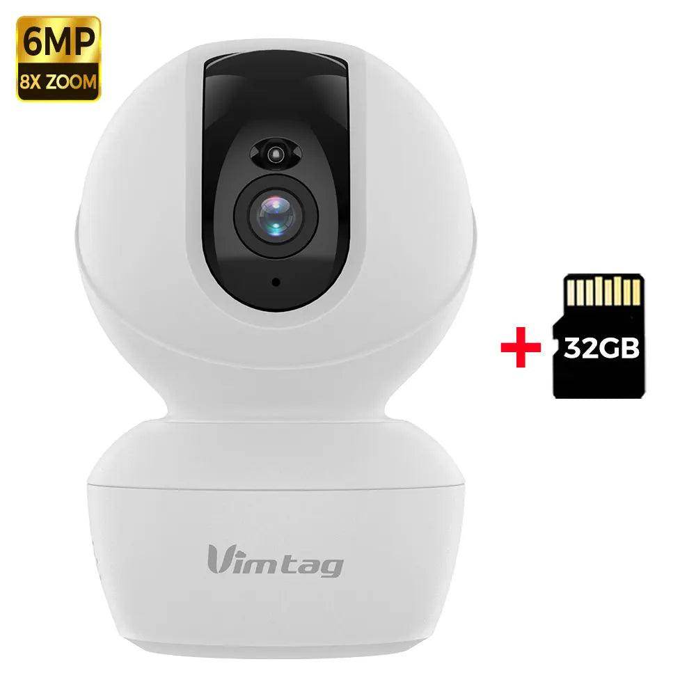 Baby Monitor VIMTAG 3.5K 360° Auto Track, AI Detect, Alexa - P12 Hub Europe