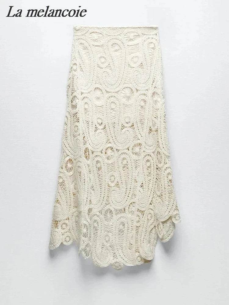 Crochet Irregular Skirt Set - P12 Hub Europe