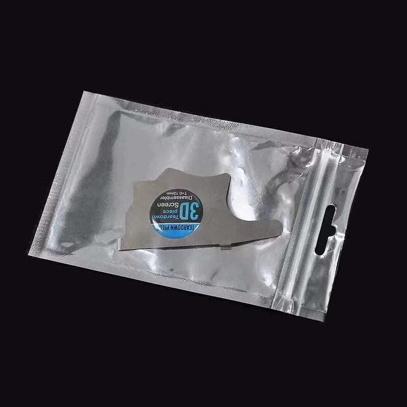 3D Mobile Phone LCD Screen Spudger 0.12MM Opening Pry Card Disassemble Open Pry Card Tool Stainless Steel Phone Repairing Tool