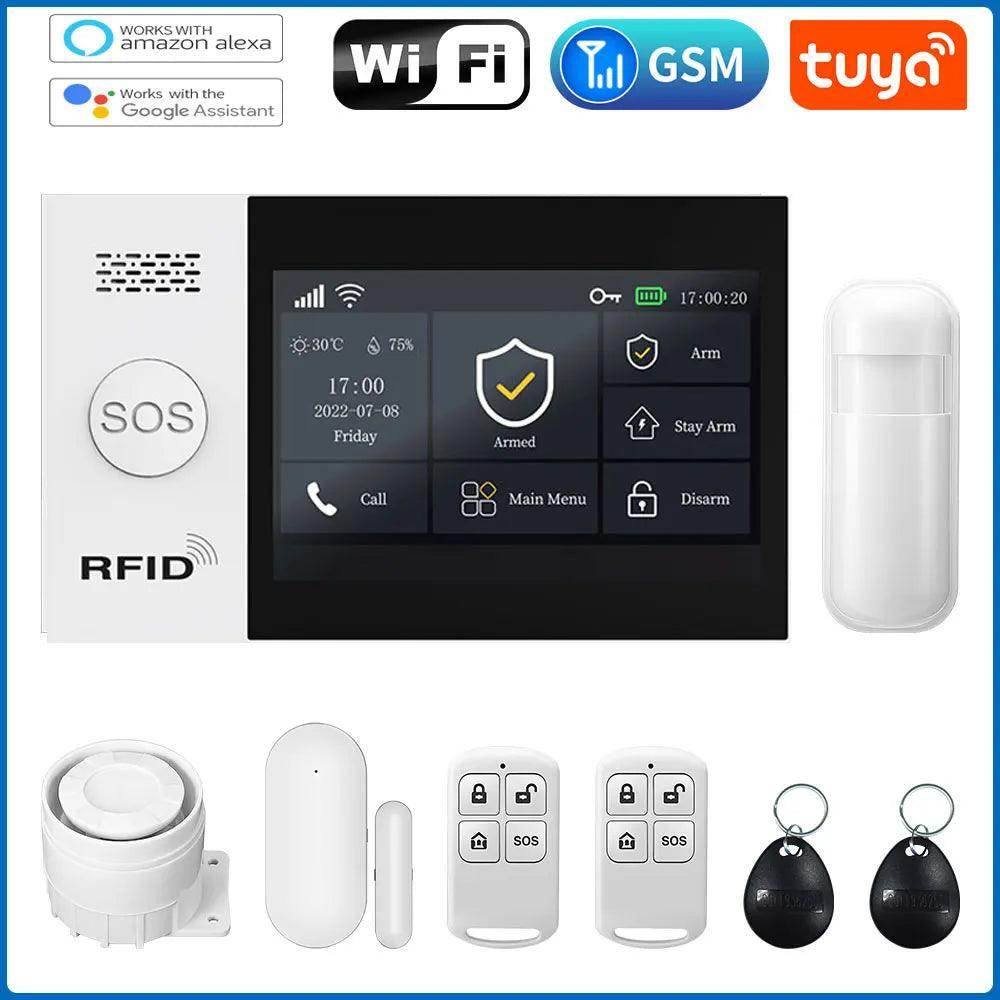 Alarm Smart Tuya WiFi GSM 4G - P12 Hub Europe
