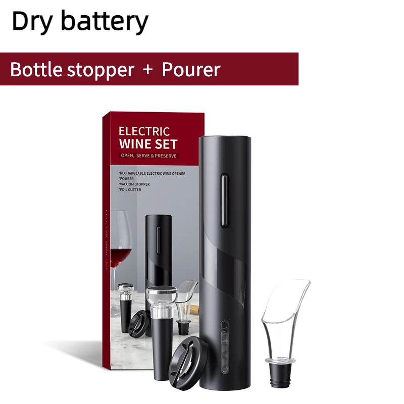 LimiKT Electric Wine Bottle Opener Electric Wine Bottle Opener Battery Wine Bottle Opener Tool Set - P12 Hub Europe
