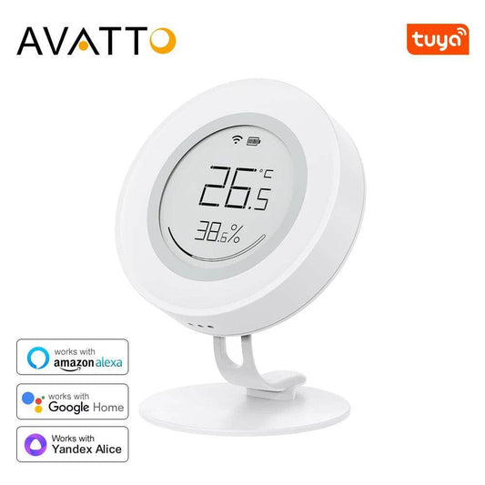 Temperatura Humidity Sensor Works with Alexa & Google - P12 Hub Europe