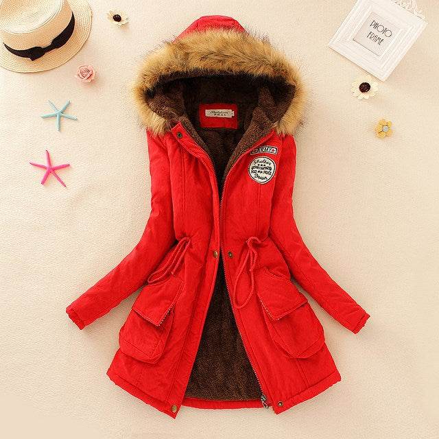 Slim Hooded Padded Parka - P12 Hub Europe