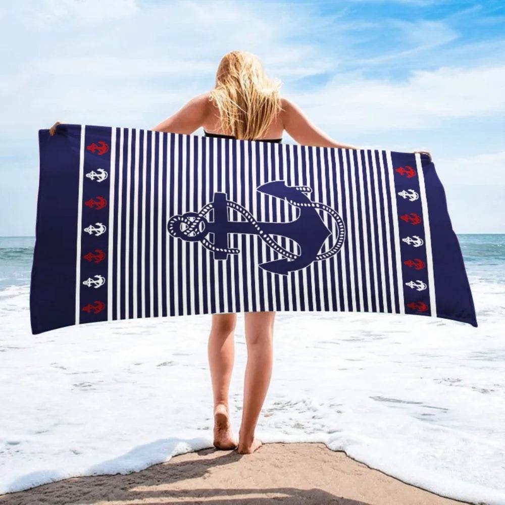 Quick Drying Microfiber Towels Beach Mat Sports Bathroom Luxury Travel Shower Towel Large Sand Free for Adults Body Dry Towels - P12 Hub Europe