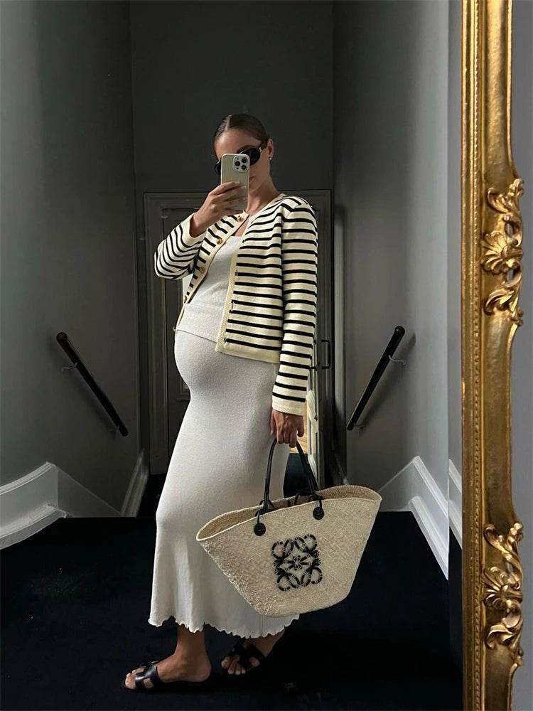 Tossy Zebra Knit Shorts Set - P12 Hub Europe