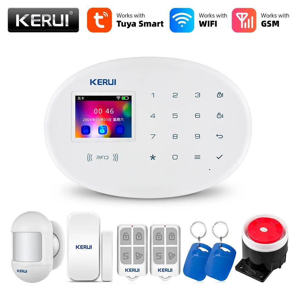 GSM WiFi Alarm | Tuya, Alexa | Home Security, RFID - P12 Hub Europe