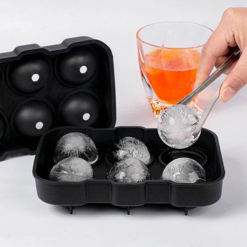 4/6/8/15Grids Silicone Ice Cube Molds Spherical Ice Cube Molds Ice Cream Ice Cube Making Machine Reusable Whiskey Ice Cube Molds - P12 Hub Europe