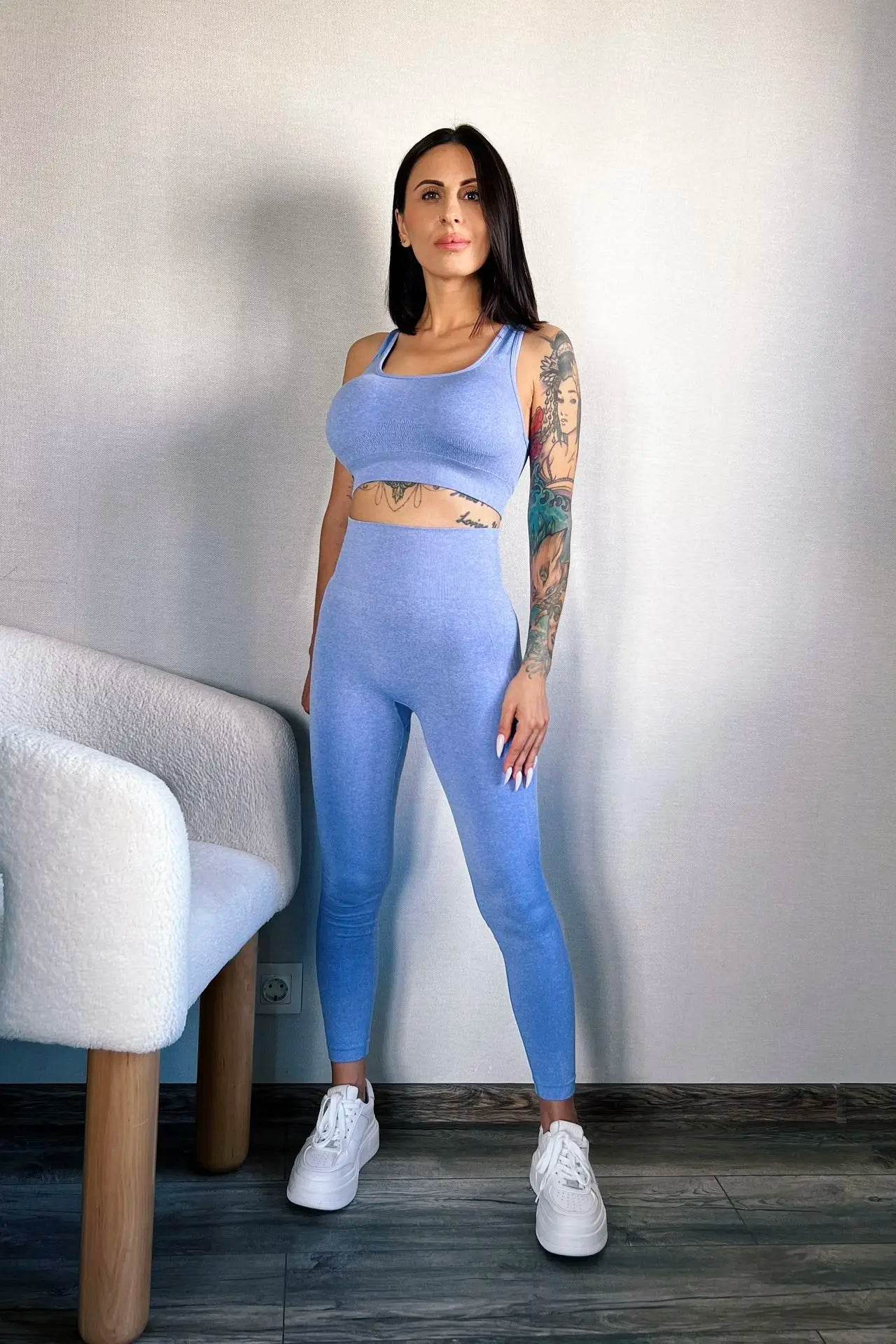 Mileegirl Seamless Gym Yoga Set - P12 Hub Europe