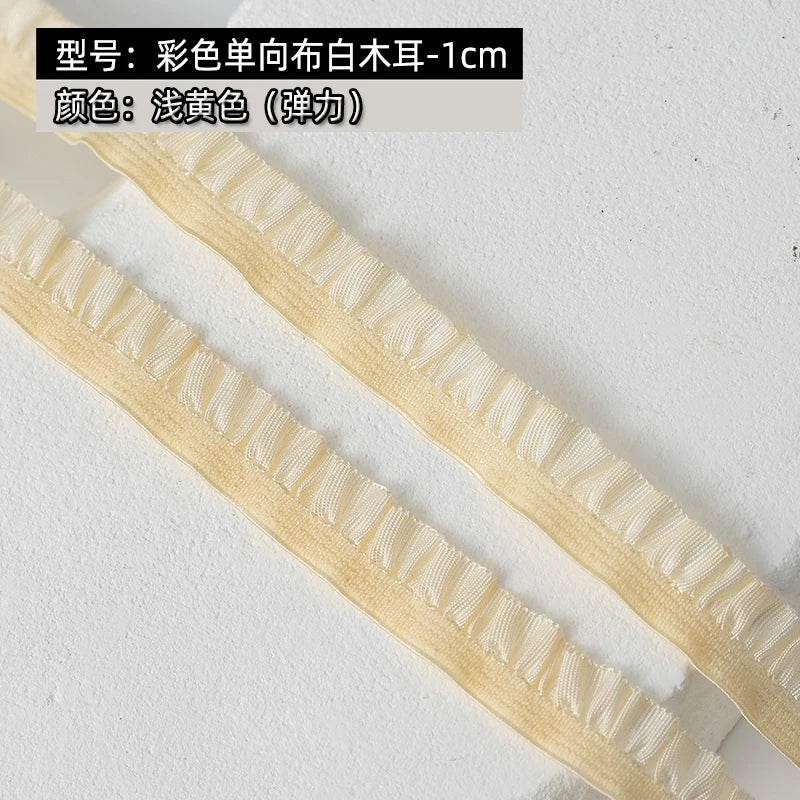 5Meters Elastic Lace Trim Ribbons for Party Dress Decoration Clothing DIY Crafts Supplies Needlework High Quality Sewing Fabric - P12 Hub Europe