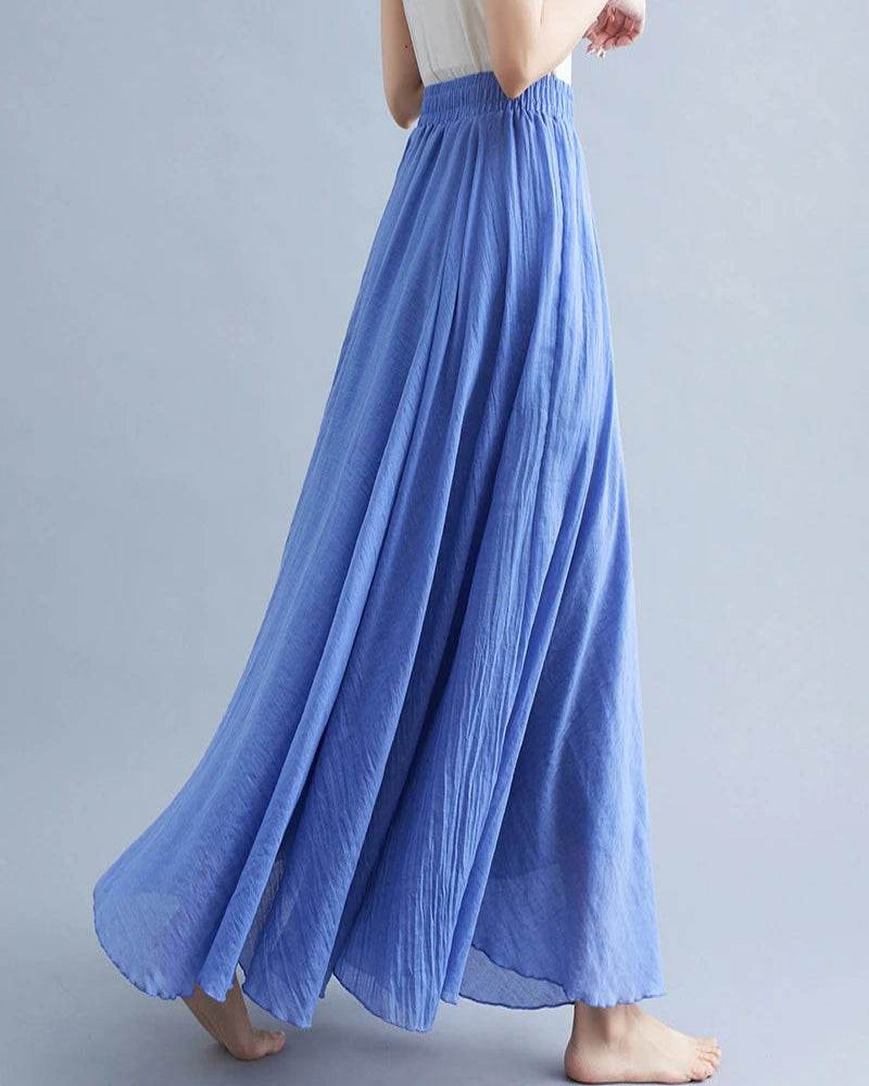 Mori Girl Cotton Linen Skirt - P12 Hub Europe