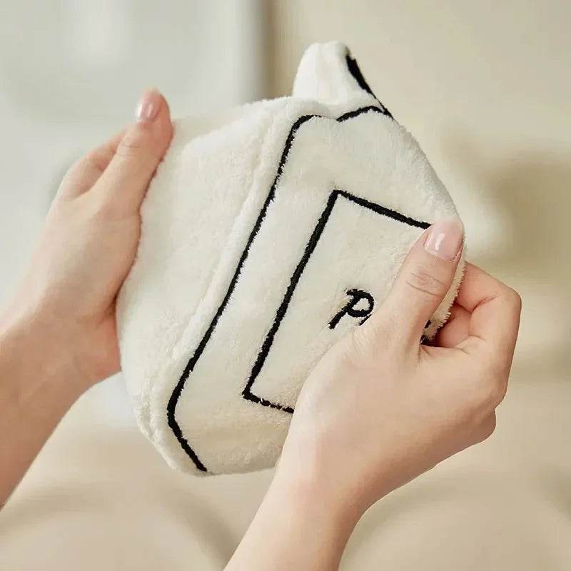 New Style Hand Towel Home Convenient Hanging Double-layer Thickened Speed Dry Absorbent Hand Cloth Kitchen And Bathroom Foot - P12 Hub Europe