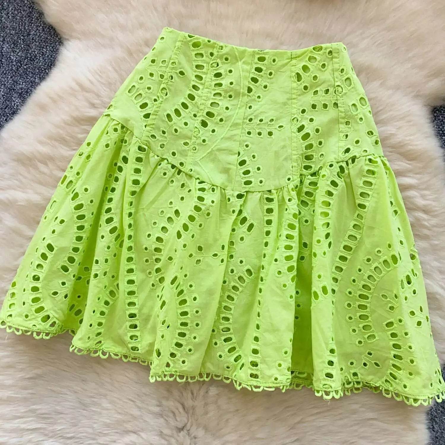White Summer Beach Skirt Set - P12 Hub Europe