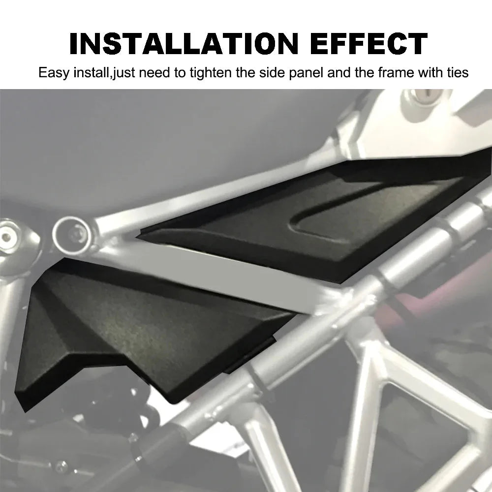 Motorcycle Infill Side Frame Panel Protector Fairing Cover Guard For BMW R1200GS R1250GS GSA Adventure LC GS1200 HP 2013-2023