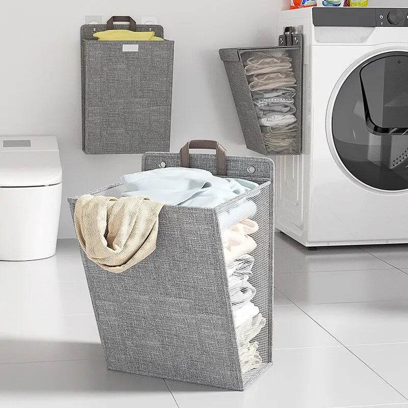 Foldable Wall-Mounted Laundry Hamper - P12 Hub Europe