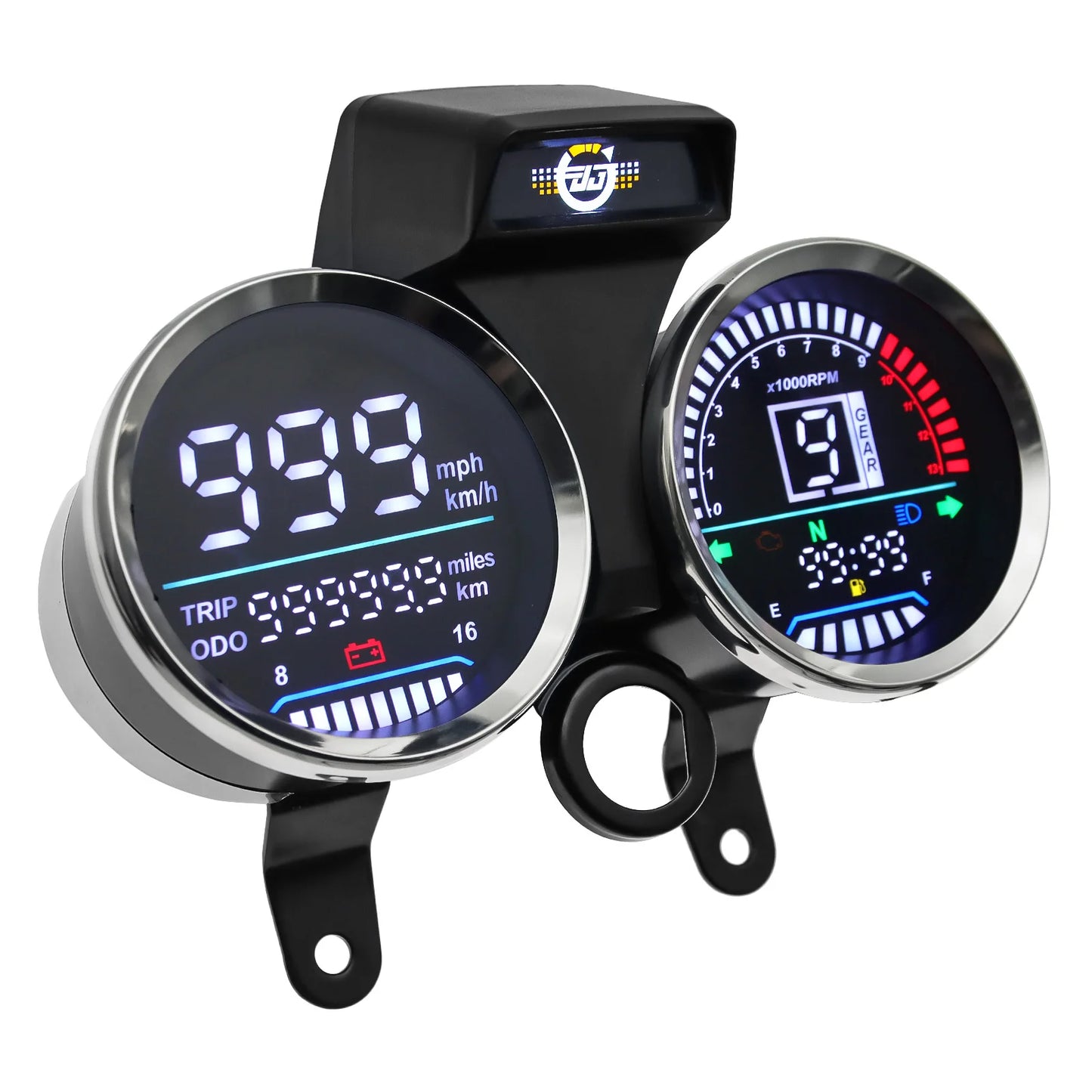 A Motorcycle Speed Tachometer For Suzuki GN 125 Digital Meter Assembly Speedometer Odometer Gauge Gear Indicator Instrument